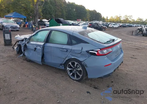 2025 Honda Civic Hybrid Sport Touring from USA, damaged, VIN JHMFL4H99SX001216